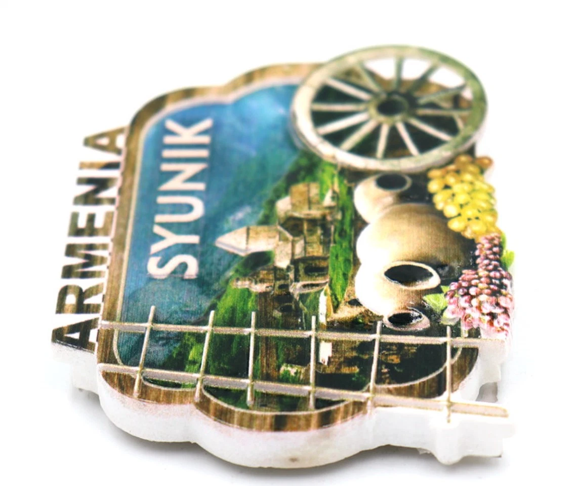 Manufacturer Custom Armenia Magnet for Fridge Souvenir
