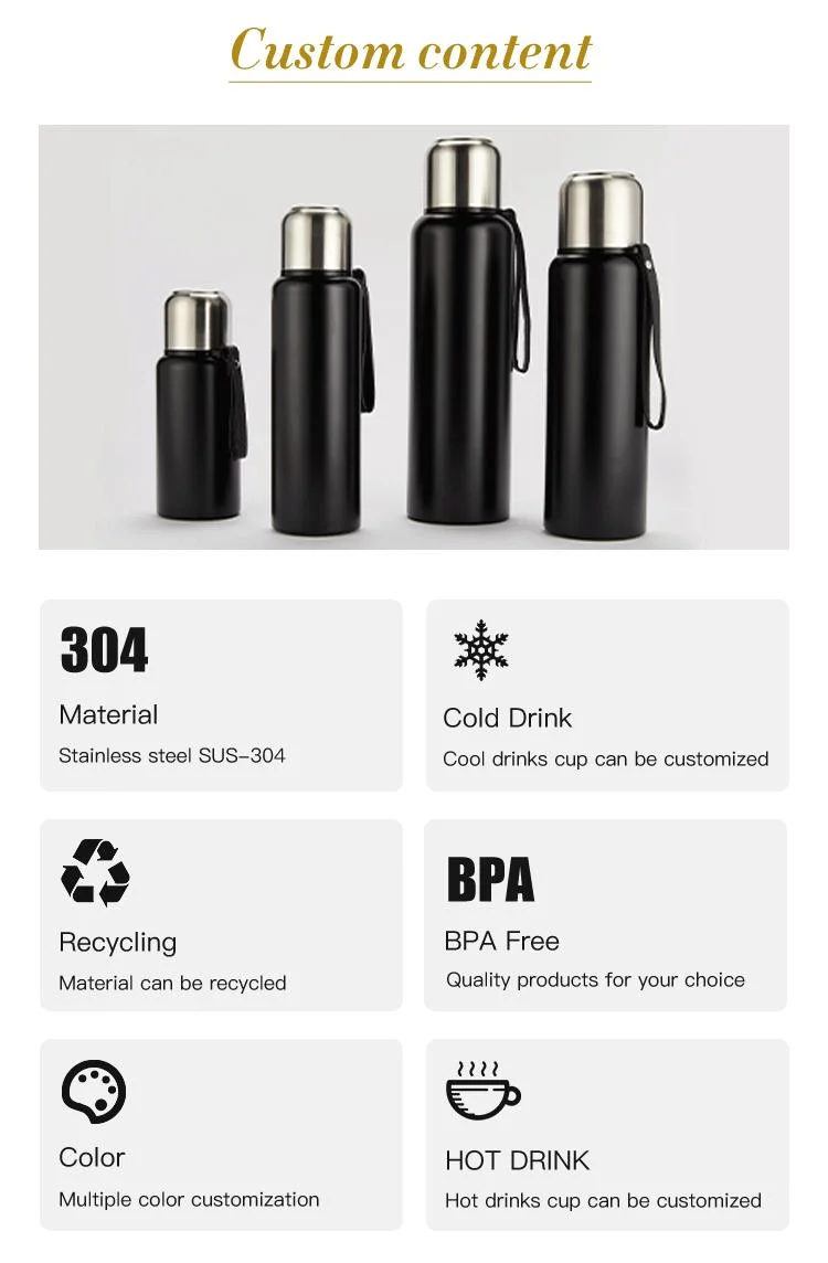 Double Walled Vacuum Insulated Thermo Beverage Coffee Flask