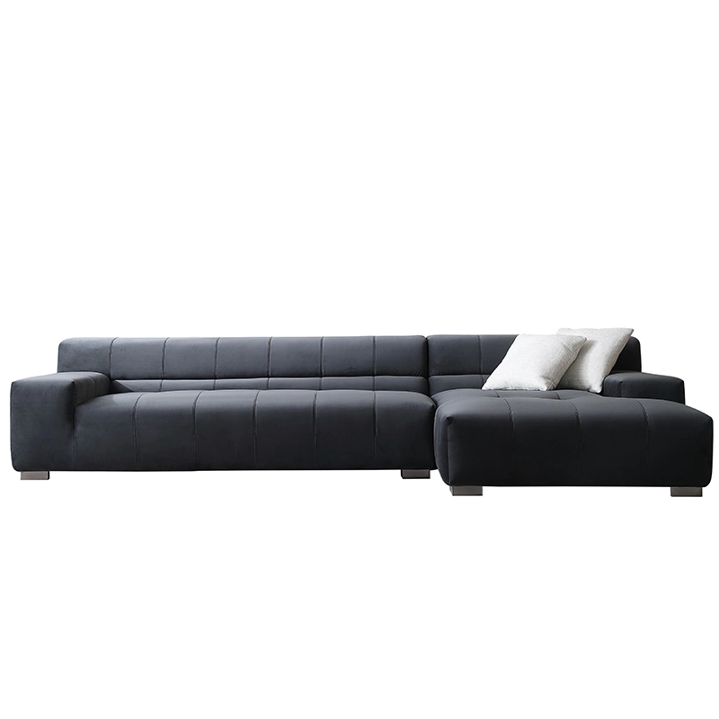 Medium Backrest Contemporary Sofa Home Furniture Comfortable Corner Sofa