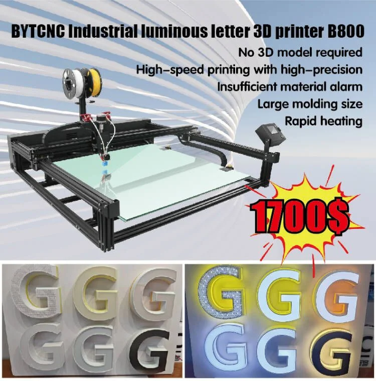 3D Fdm Printer High Precision Printing 3D Printer Machine Without CNC Bender