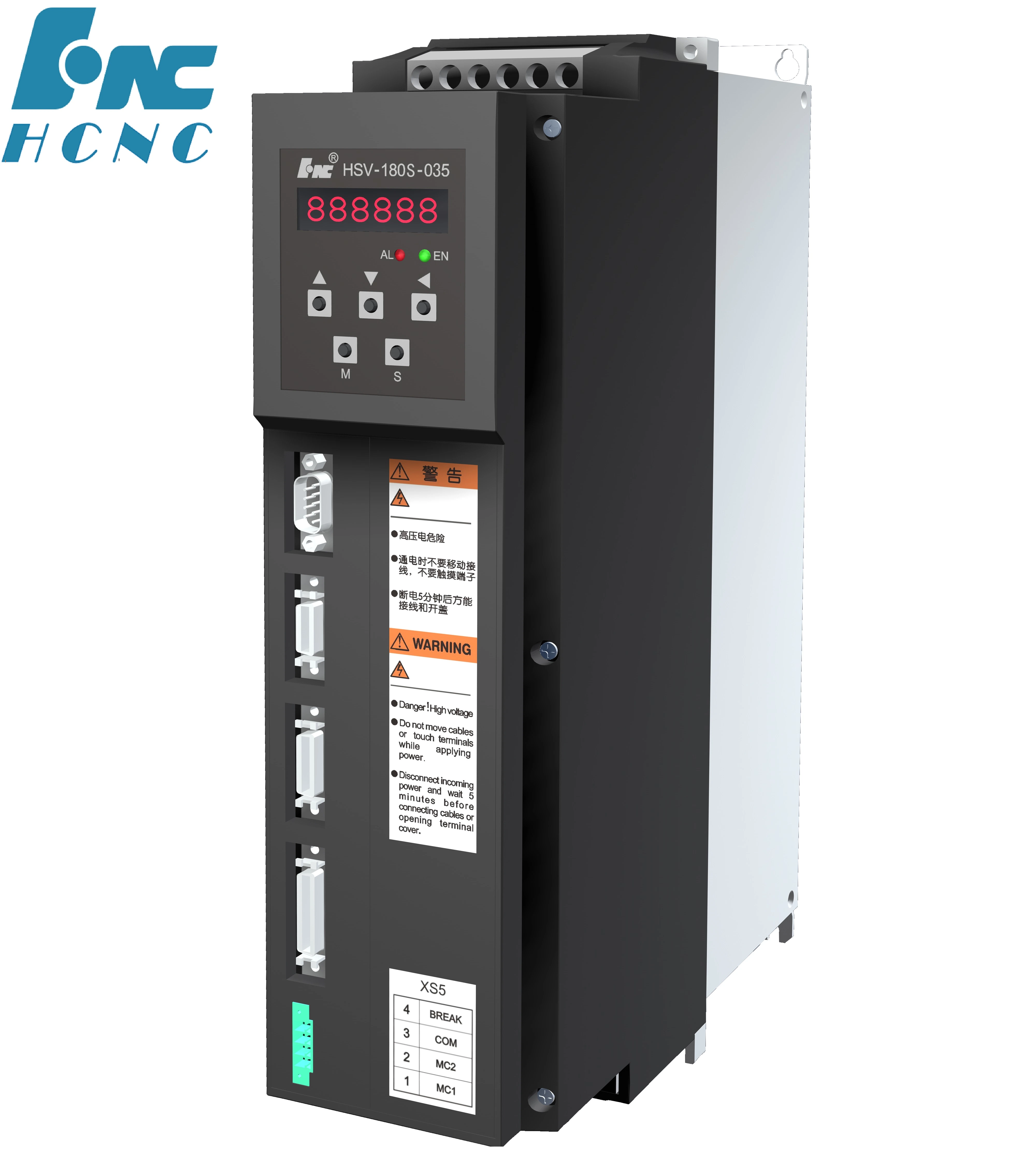 El HSV-180u amplificador servo motor servo Drive 3 Fases 380V para torno y Fresadora