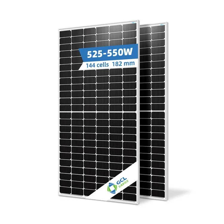 Tier 1 Brand Gcl 530W Perc High Efficiency Monocrystalline Solar Panel for Industrial Roof Project