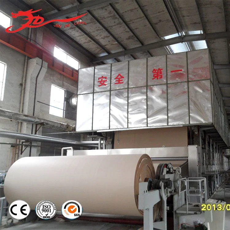 Professional Large Single Face Corrugated Paperboard Making Machine with CE Certificate