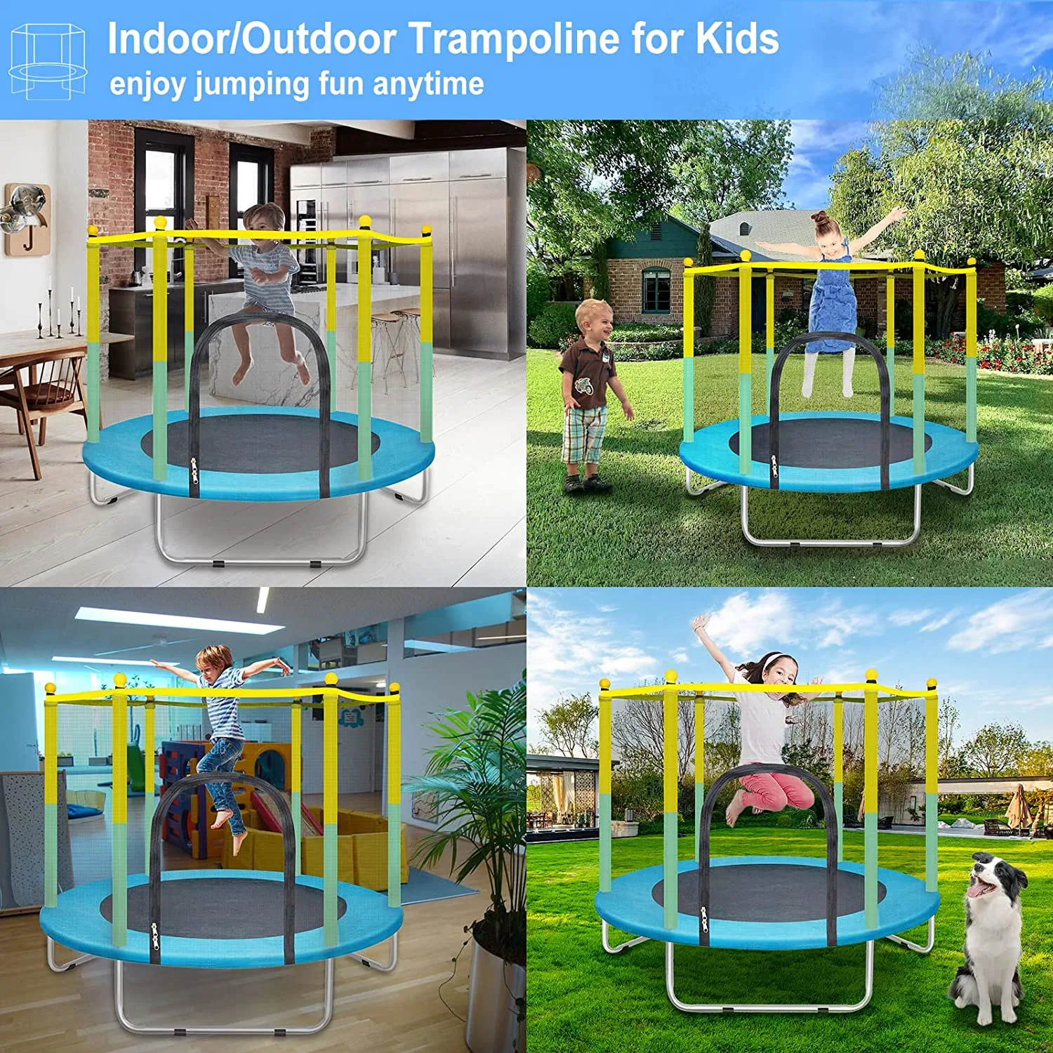 Customized Mini Trampoline Parks for Sale