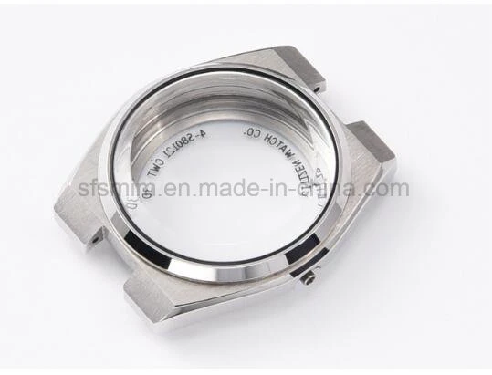 Round Stainless Steel Watch Case with Sapphire Case