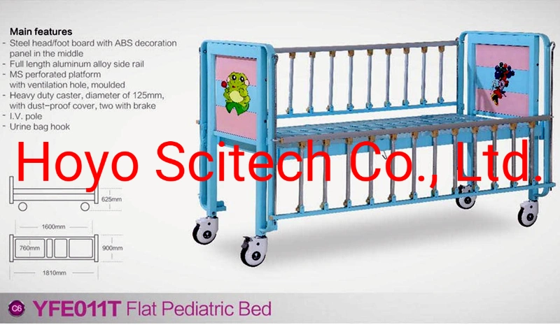 سرير الأطفال اليدوي سرير تقويم العظام سرير الأطفال المسطح