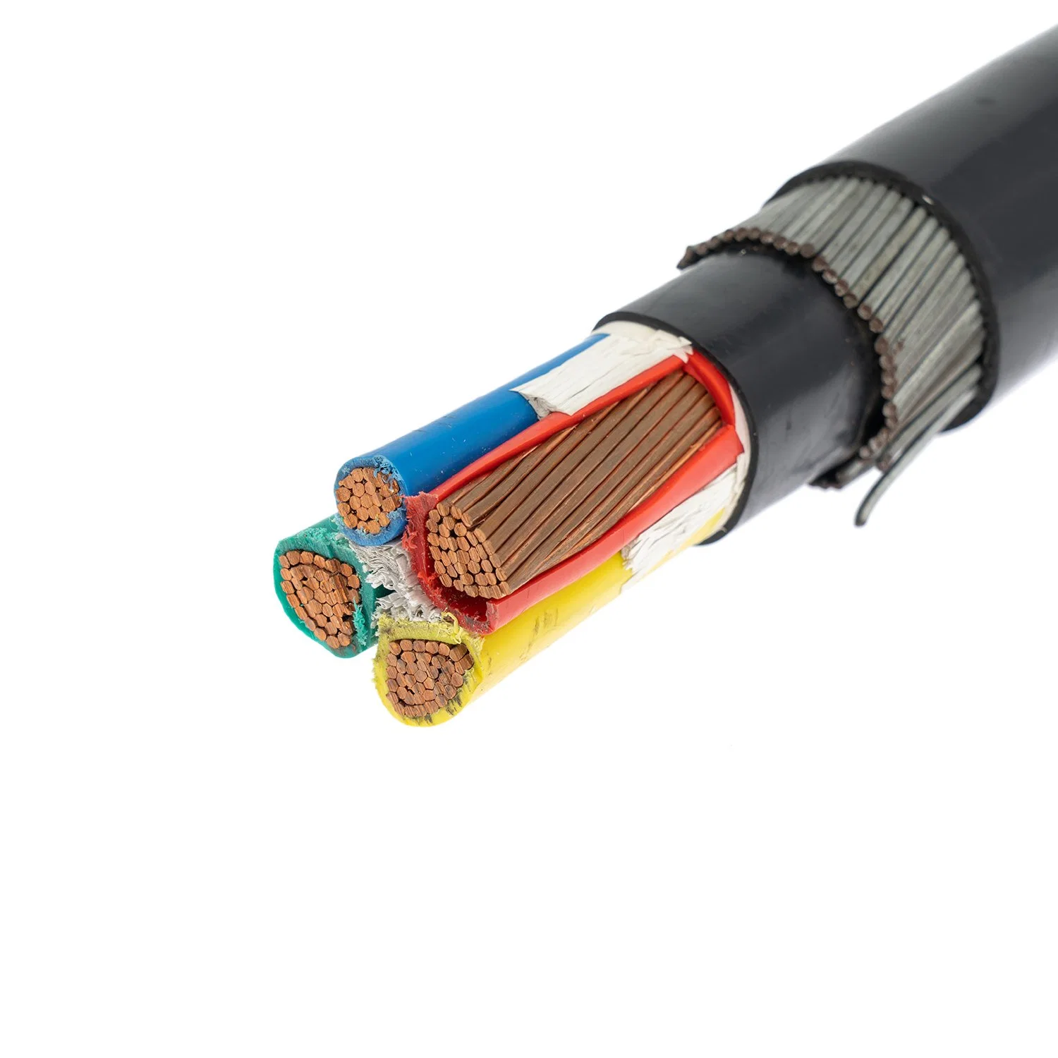 Losh retardante de fuego aislamiento XLPE recubierto de PVC de cable de alimentación de energía