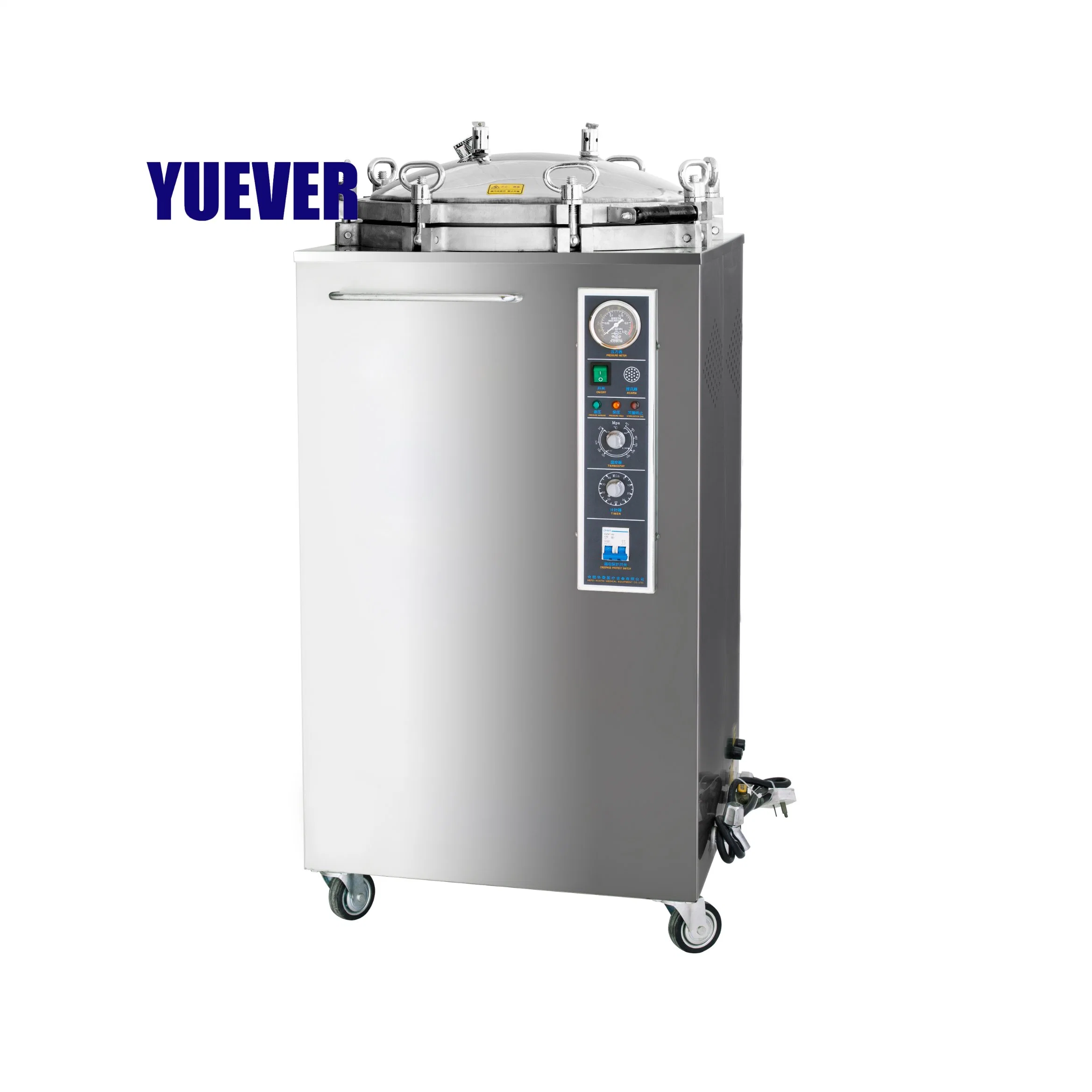 High Pressure Hospital Sterilizing Large 18L 50L 75L 100L Autoclave Machine Sterilizer Vertical Steam for Lab