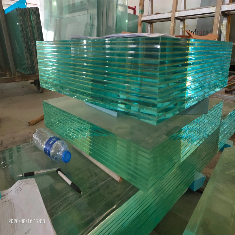 China Exclusive Glass Special Shape Laminated Glass 8mm Ultra Clear Flat Glass