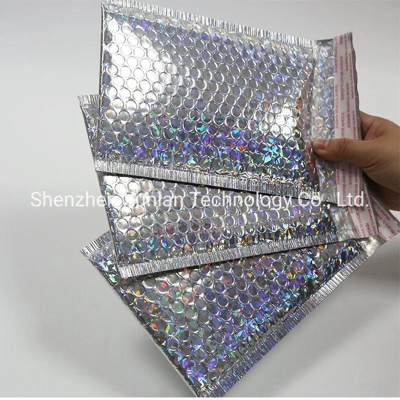 Metallic Bubble Envelopes Express Mailer Bags A4 A5 Customized