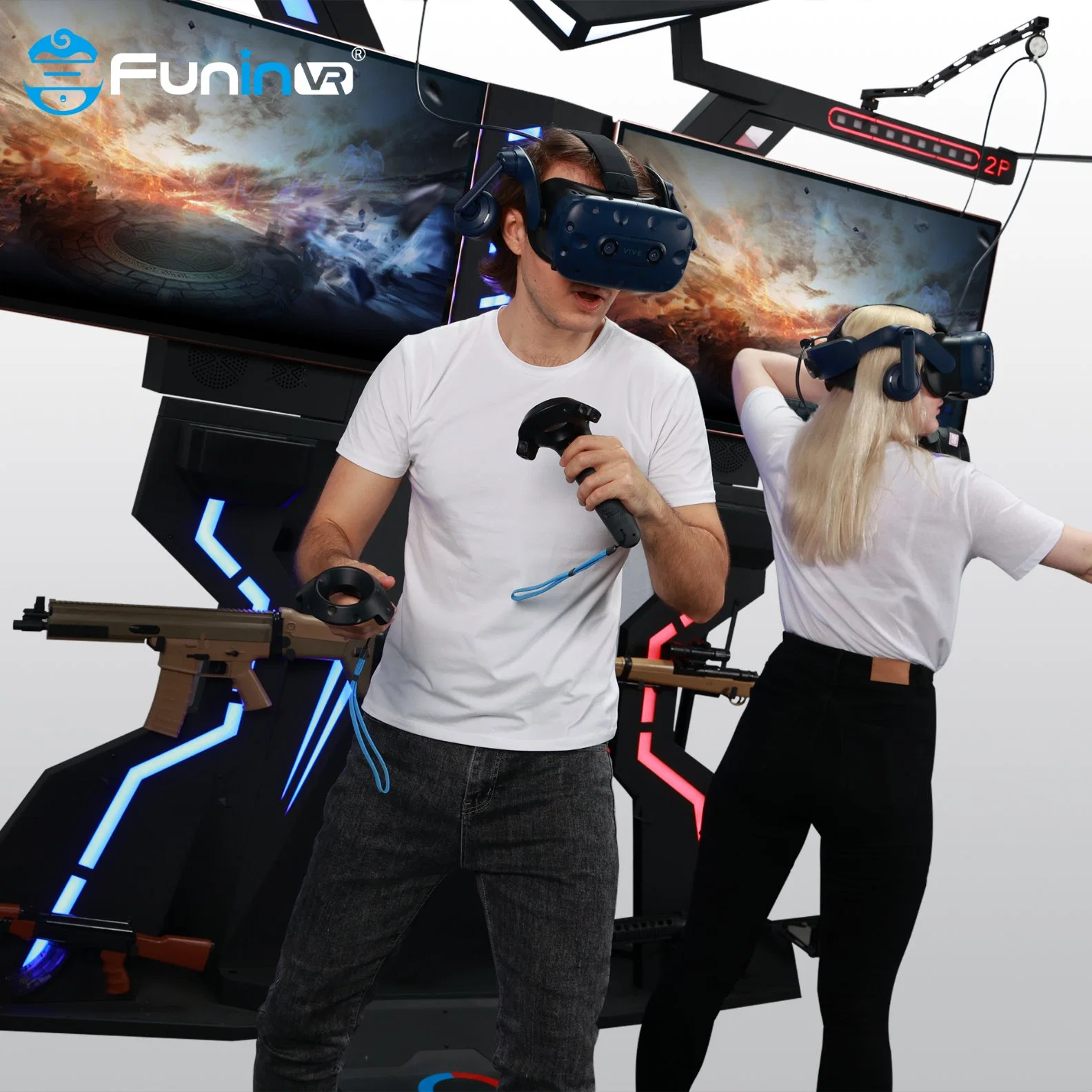 9D Shooting VR 9d VR Motion Platform VR إطار في الثانية