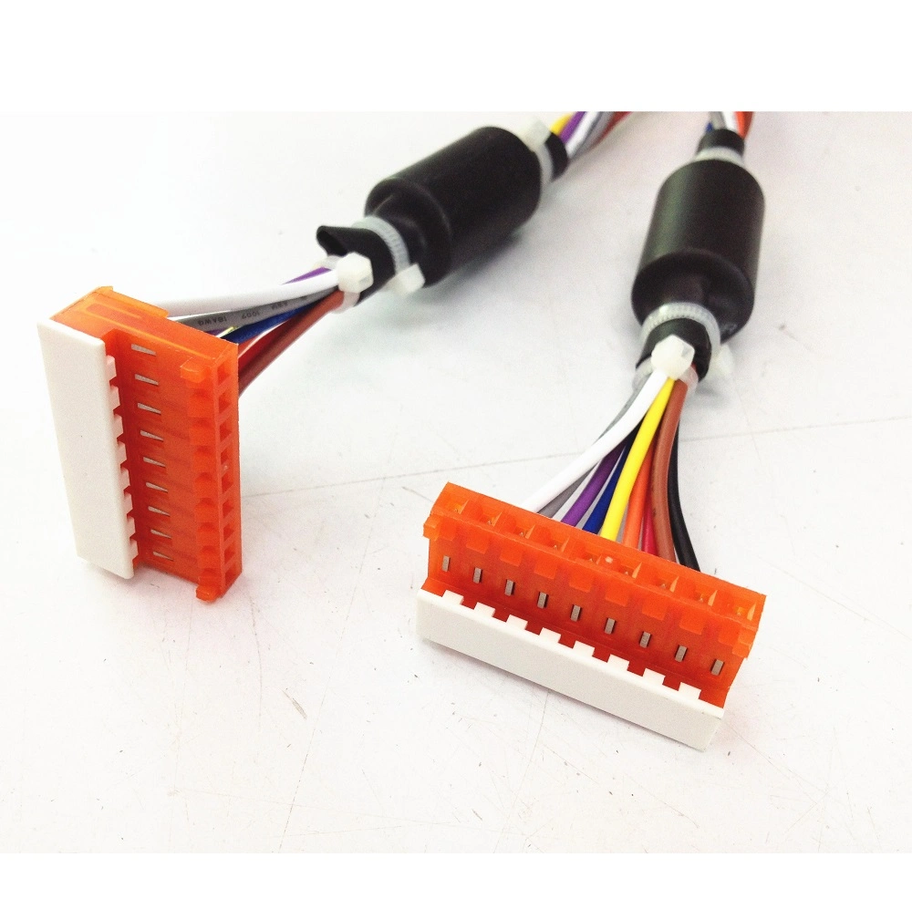 AMP 2.54 mm IDC Connector Closed End Type Cable Assembly for PCBA