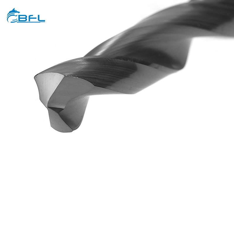 Bfl Carbide 2 يكتم أداة الحفر الطفيفية Tialn دوران اللقمة لقم ثقب الكربيد ثقب الثقب CNC Tools Frese