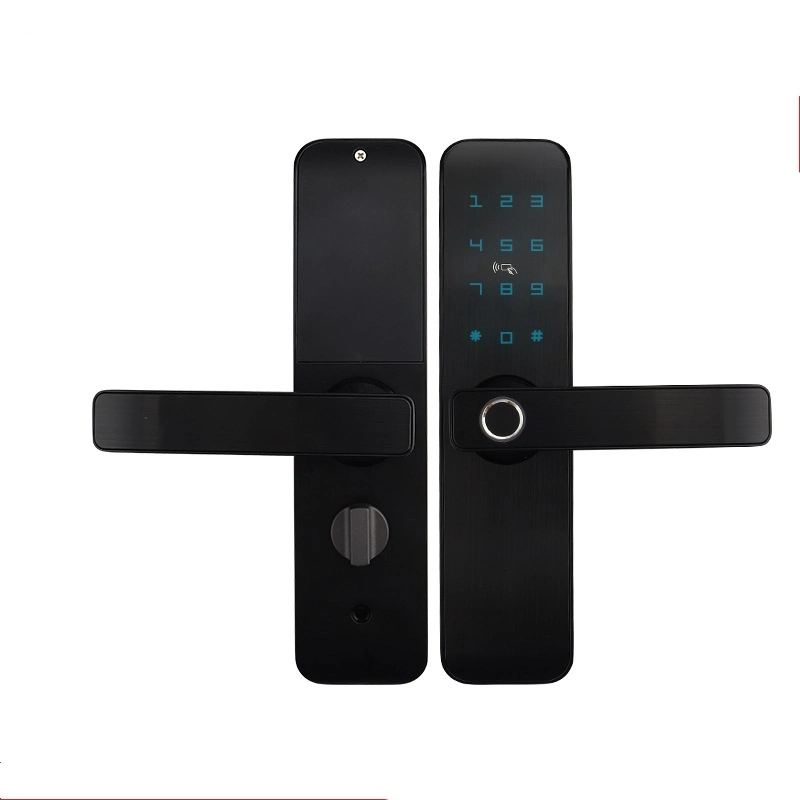 Tuya Smart Electronic IC Card Door Lock Tuya APP Code Touch Screen Lock