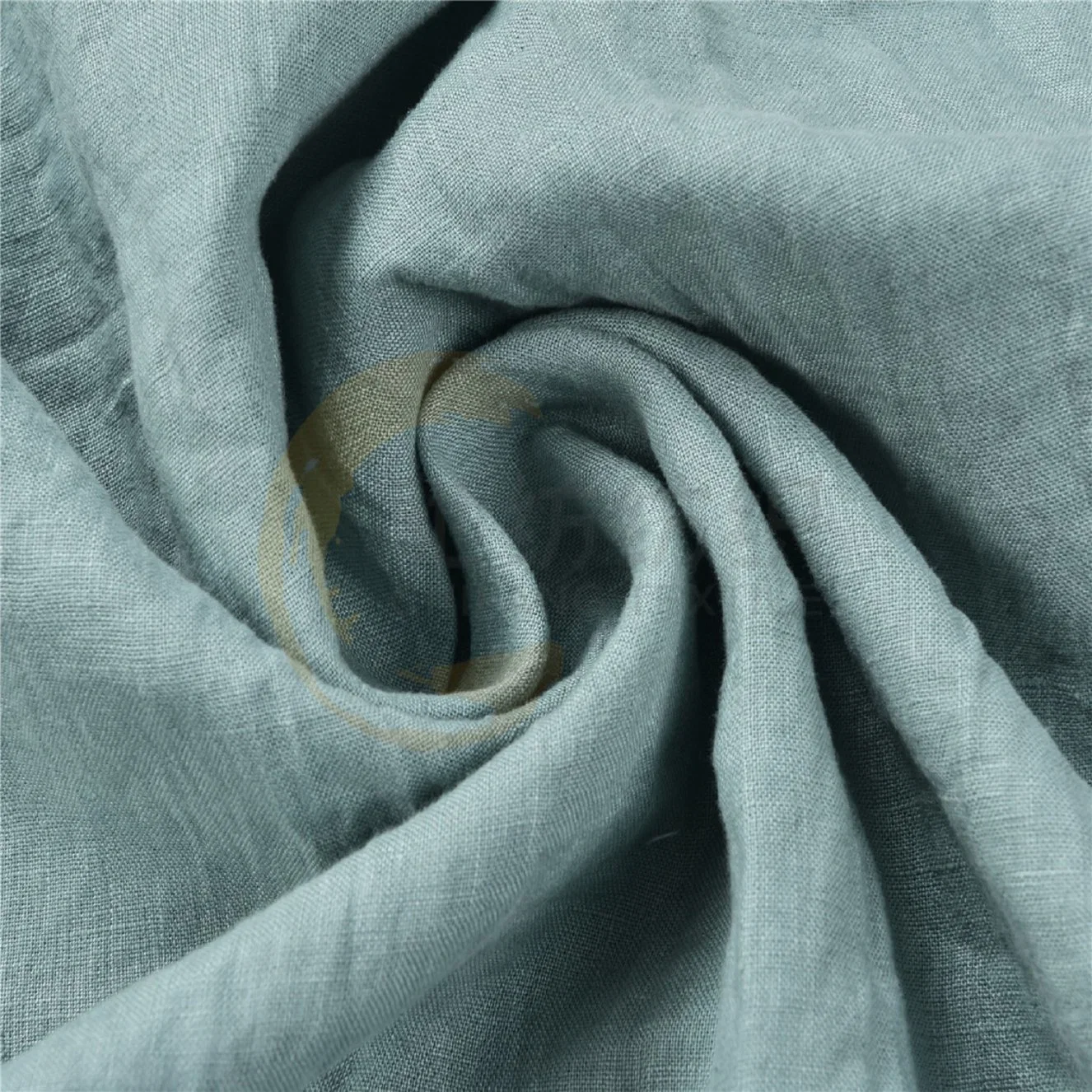 Linen Fabric Wholesale/Supplier 100% Pure Linen Pinstripes Bedding Fabric Enzyme Washed Linen Fabric Linen Dyed Linen Fabric for Home