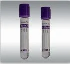 vacuum Blood Collection Tube with EDTA. K2 Lavender Cap EDTA Tube