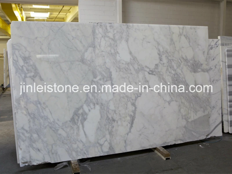 Italian Calacatta White Marble for Bathroom Flooring or Wall