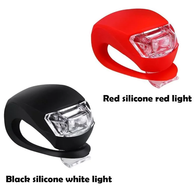 Waterproof Cheap Price 2pack LED Front and Rear Silicone Bike Light Road Mountain Bicycle Battery Taillight Quality LED Bicycle Light