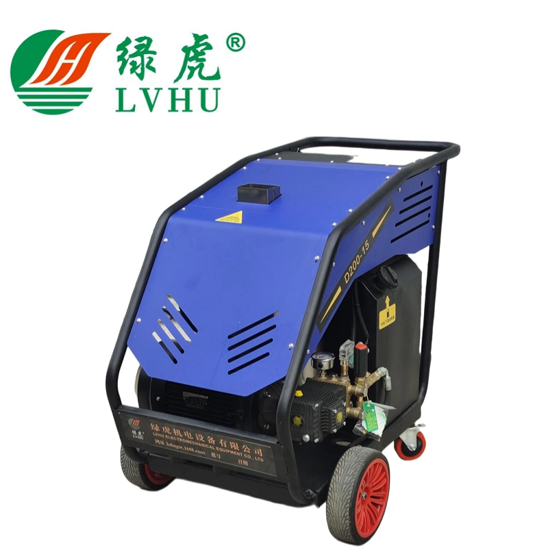 10kw 280-300bar Portable Industrial Diesel Heated Hot Water Pressure Washer Industrial Power Washer