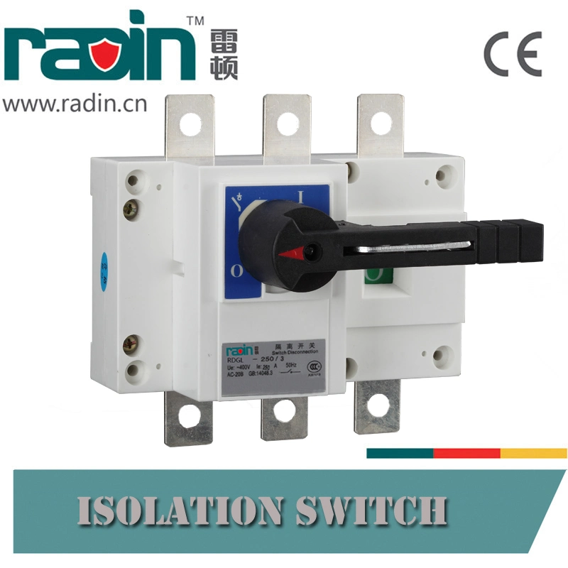 Rdgl-125A-1600A Changover нагрузки разъединитель