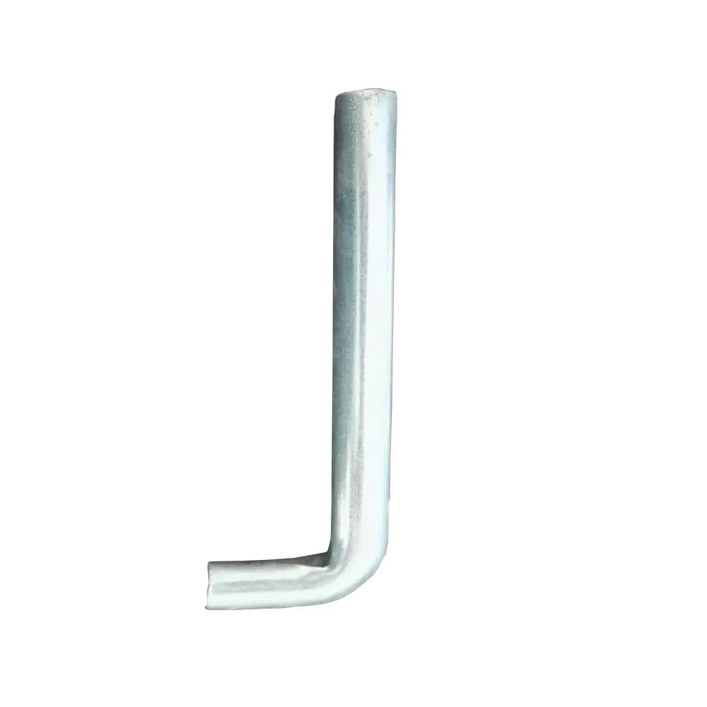 Custom Steel Tube Bending Zinc- Plated L Shape Fixing Joint Angle Lock Pin 90 Degree for Garage Door