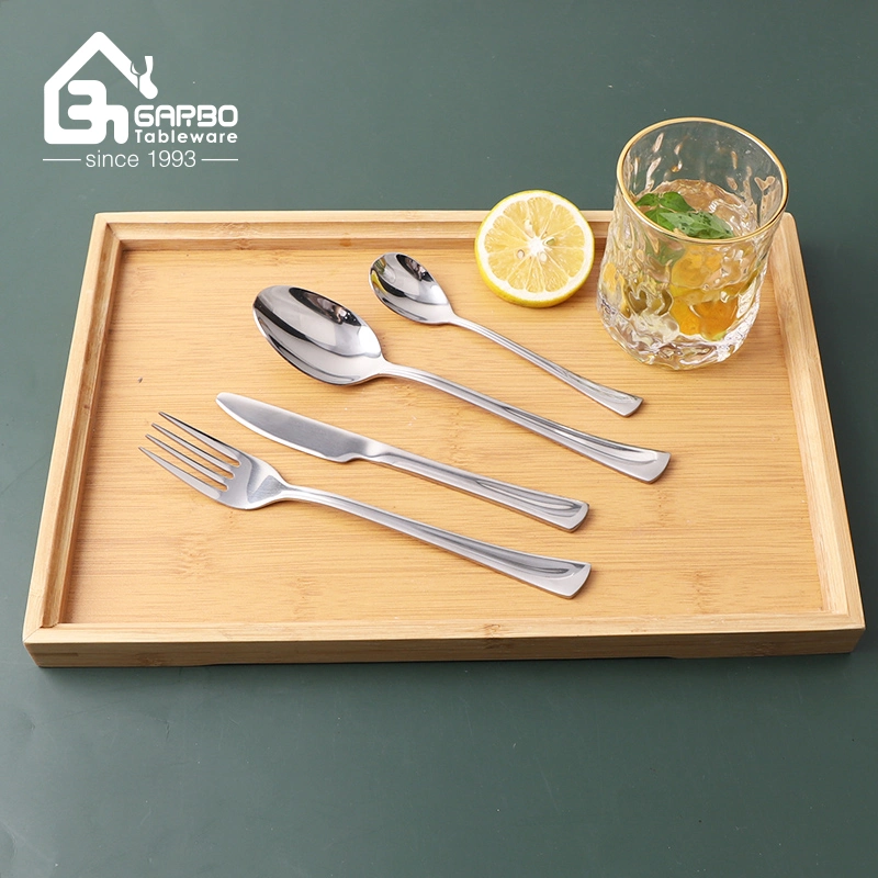 Wooden Box Pack Luxury Stainless Steel Cutlery Set as Gift 201ss Kitchenware with Cheap Price for Wholesale/Supplier Eating Utensil Flatware Set