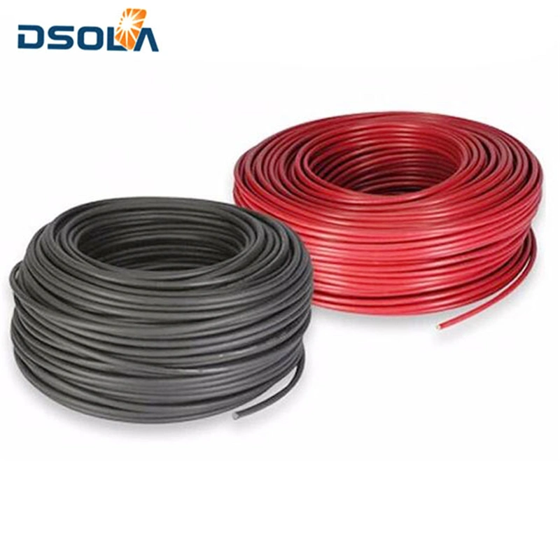 Dsola Accept Custom High Heat Resistance 8mm DC Solar Cable