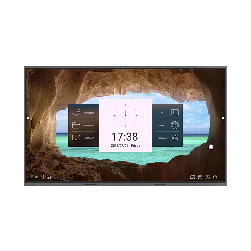 4K de alta calidad HD Android 11 interactivas táctiles infrarrojos de 98 pulgadas de pantalla plana digital de pizarra interactiva