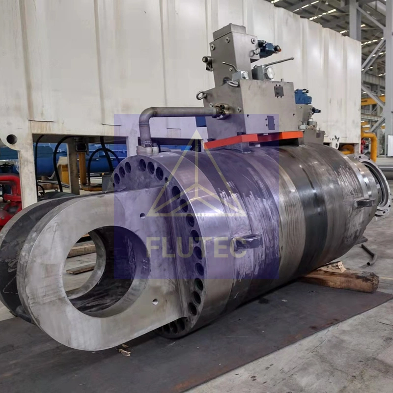 Kohlenstoffstahl-Mühle-Typ Hydraulikzylinder mit kundenspezifischer Größe für Stahlindustrie