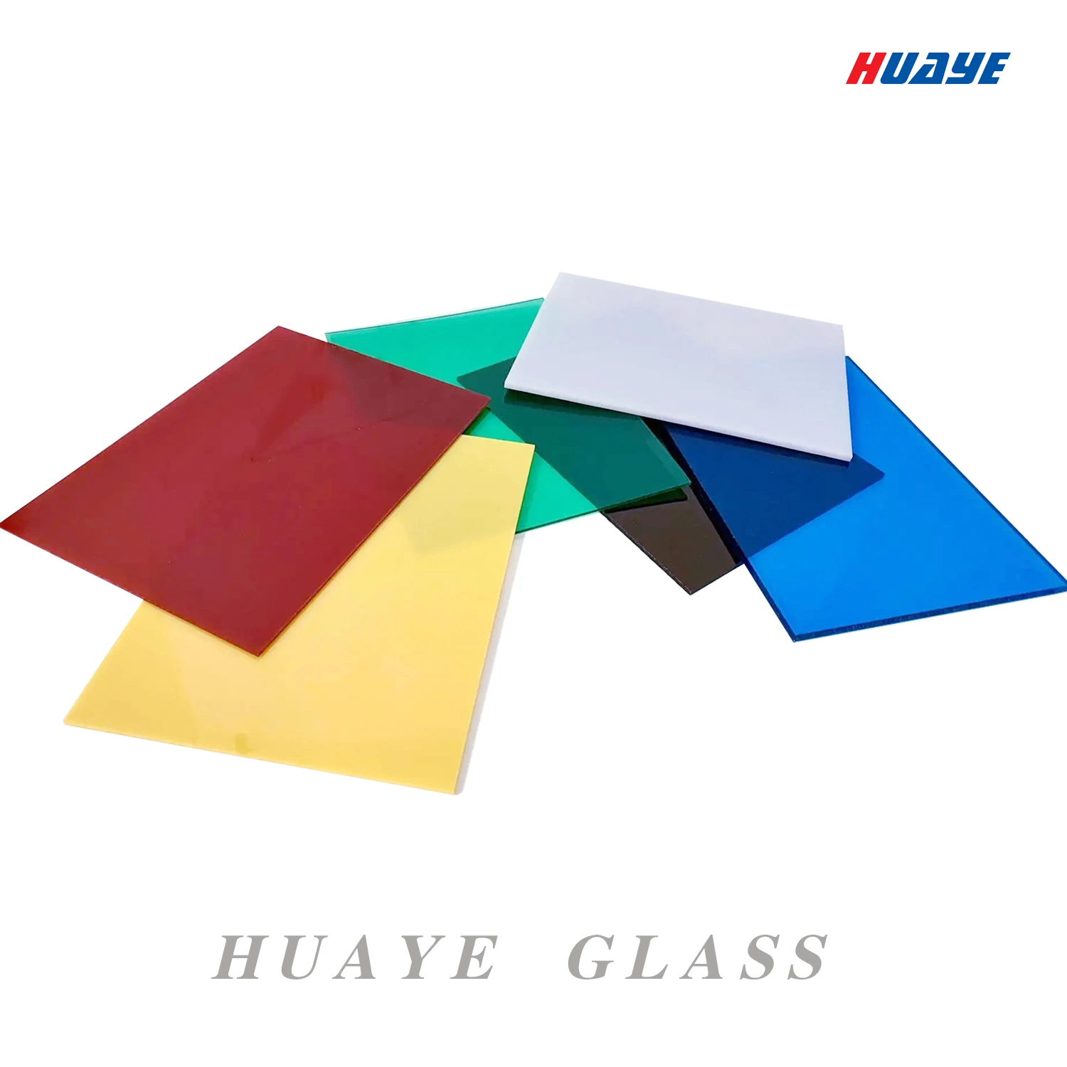 Flat Curved Colored Laminated Glass for Indoor Decoration and Glass Railing