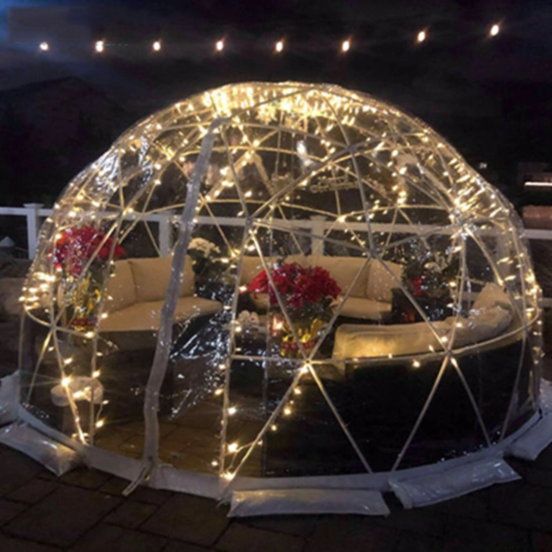 PC transparente Starry Sky Bubble Tent House