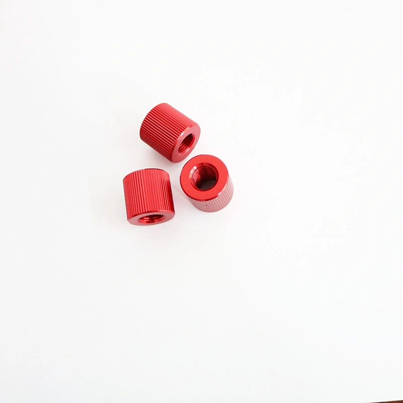 Customize High quality/High cost performance  Flat Head Hand Nut Anodized Knurled Nut