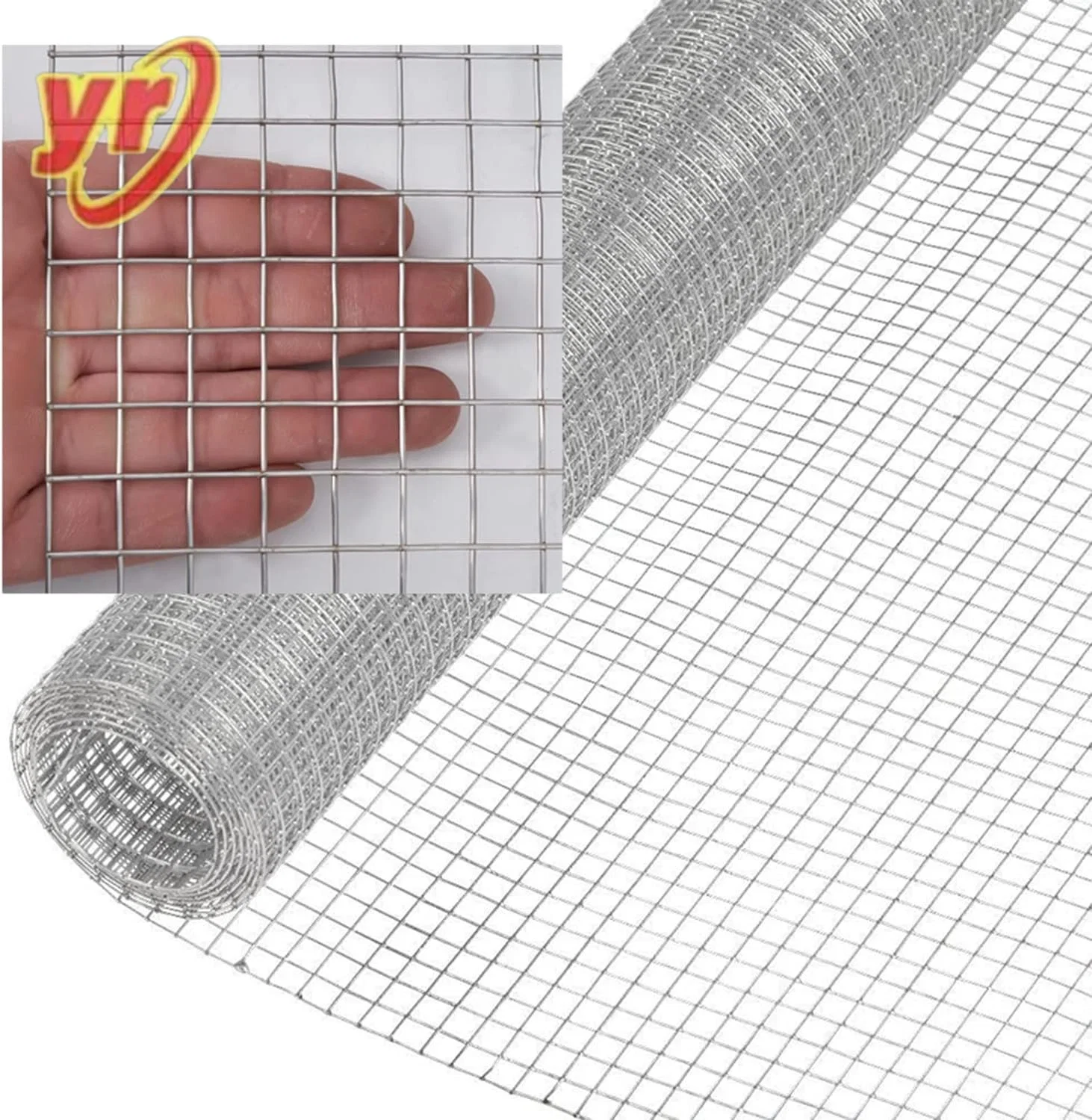 Best Seller 1/4 Inch Electro Galvanized Welded Wire Mesh Rolls