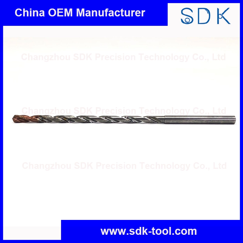 Long Life Solid Carbide Inner Coolant Twist Drill Bit Drilling Tools for Metal