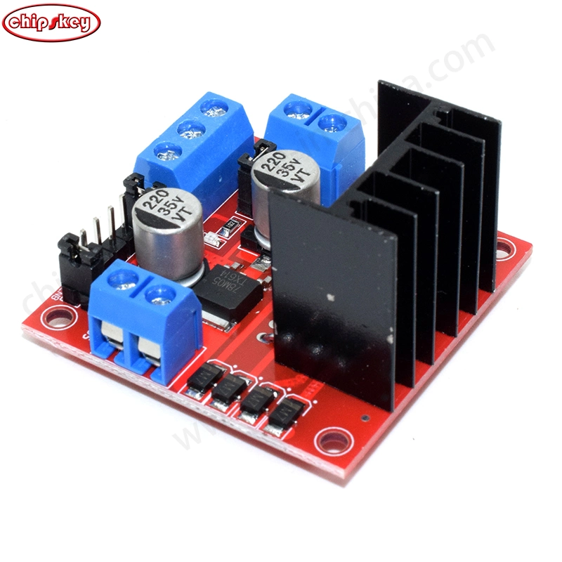 L298n Dual H-Bridge Motor Driver Module for Stepper Control Smart Car Robot Power