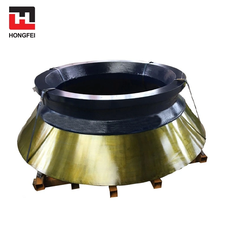 Mining Equipment Gp HP Cone Crusher Parts Bowl Liner Concave Mantle