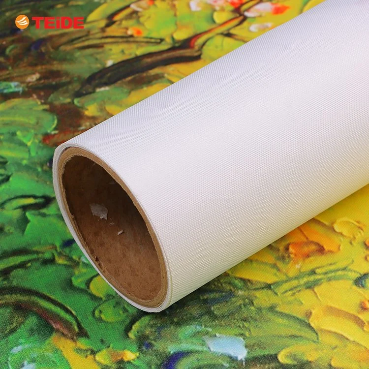 Inket Printable Polyester/Cotton Canvas Fabric for Eco-Solvent/Waterproof/UV