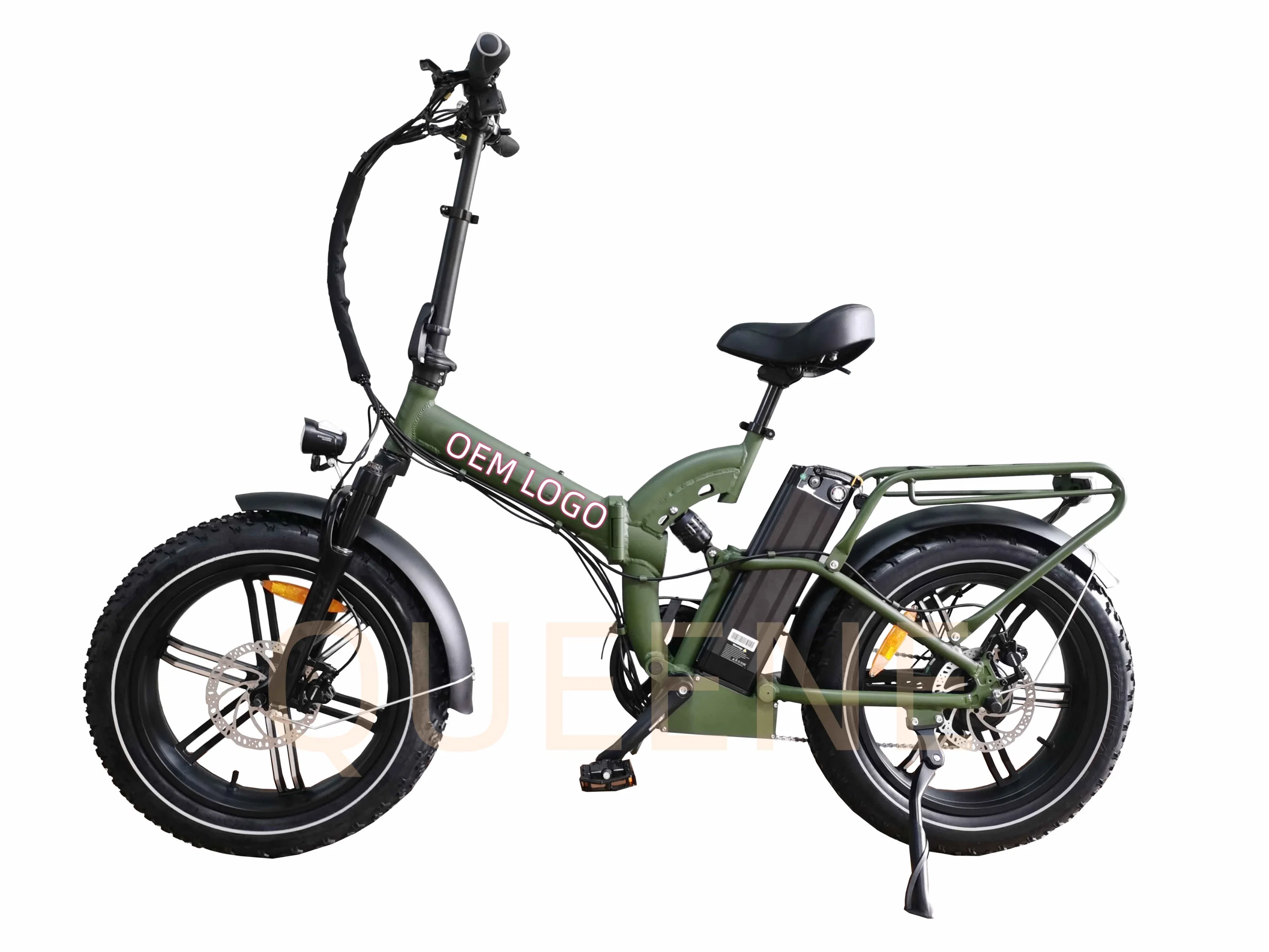 Queene/Китай поставщиком складная жир велосипеды с электроприводом шины с сертифицированными CE EN15194