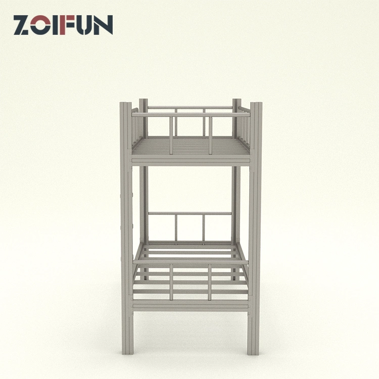 School Furniture, School Dormitory Metal Bunk Bed 2 Layers