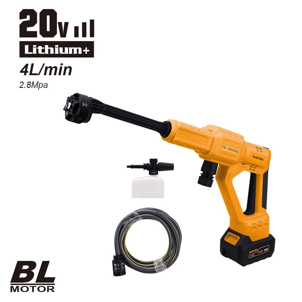 China Manufacture Power Drill Tool 20V Cordless 4000mAh High Pressure Car Washer