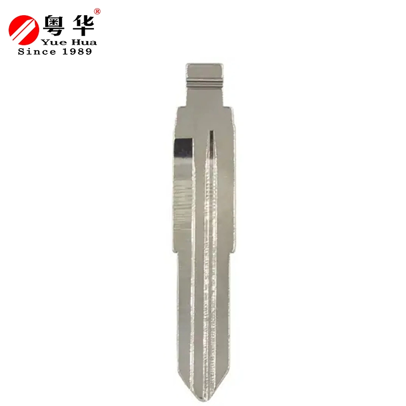 Free Sample High quality/High cost performance Uncut Metal Blank Flip Key Blade for Milling Transponder Remote Car Key Blade for Toyota