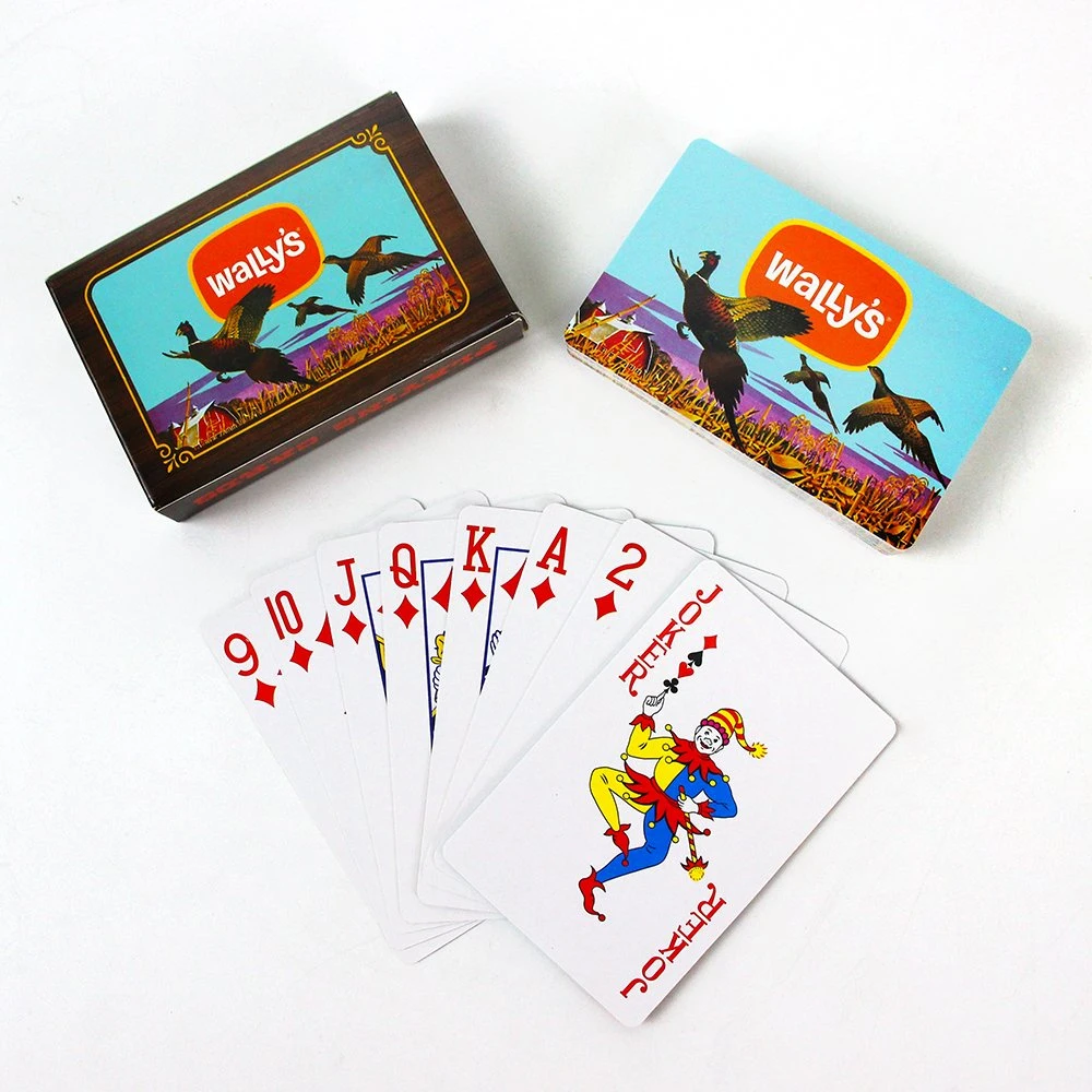 Top Quality Printing Custom Your Logo Blank UK Poker Playing Cards