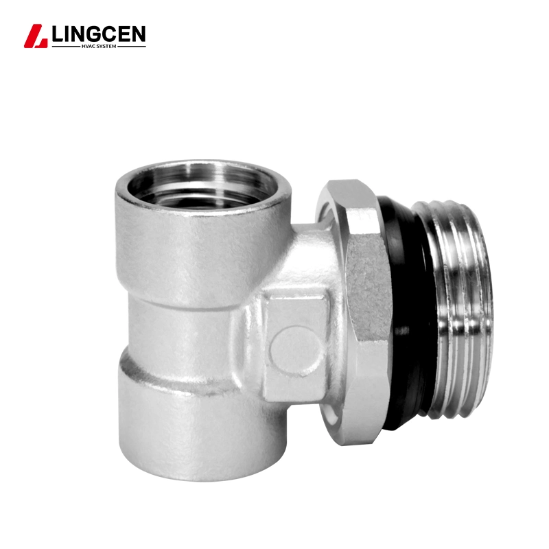 Air Vent Drain Valve Tee Fittings for Radiant Heating Manifold