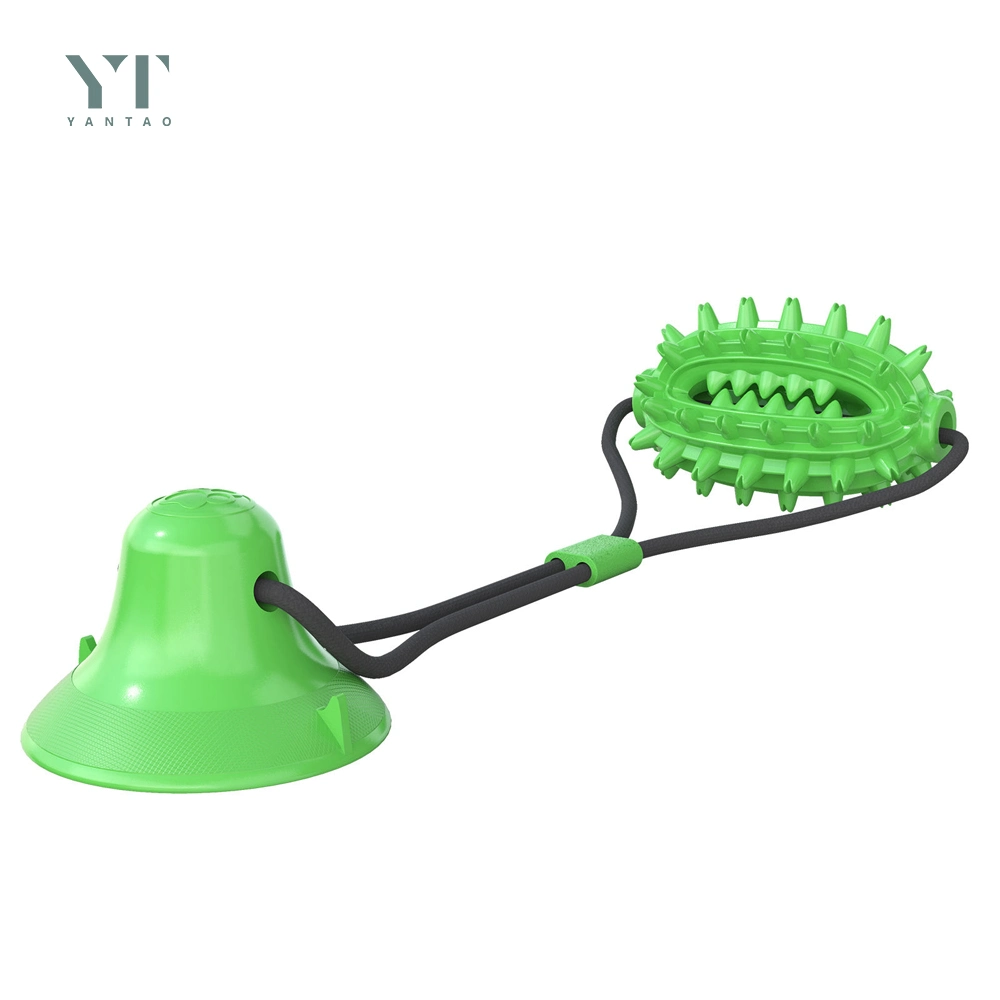 Usine de vente en gros de haute qualité Dinosaur Egg Teething Stick Chewable Brosse à dents pour chiens jouets pour chiens