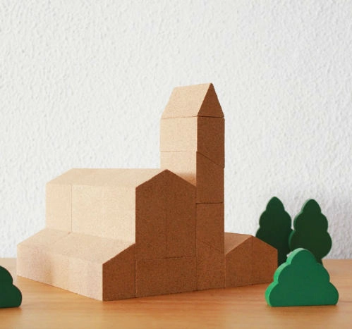 Building Cork Toy Set for Children