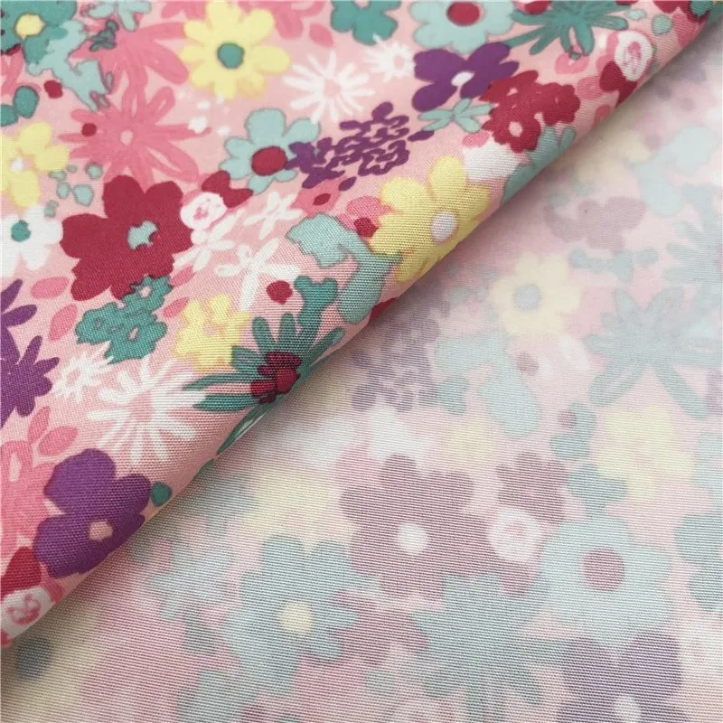 Hot Selling Polyester Microfiber Fabric 100% Polyester Peach Skin Transfer Print Woven Cloth Fabric for Beach Short