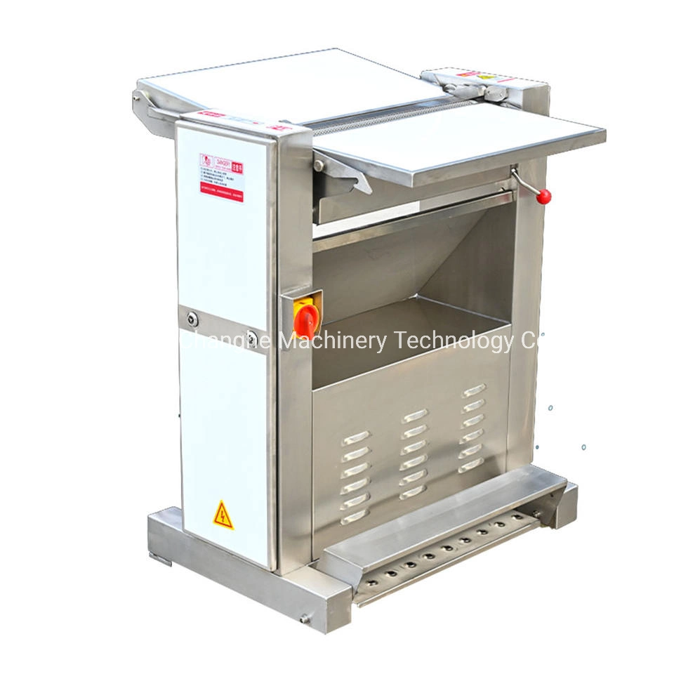 High Speed Beef Lamb Pork Skin Oil Removal Machine Squid Cuttlefish Skin Peeling Machine