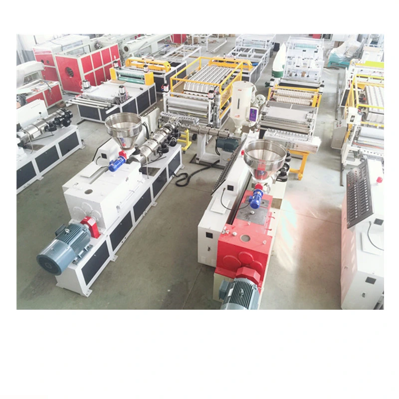 Plastic Tile Making Machine Extruder Machine Plastic Extruders Tile Machine