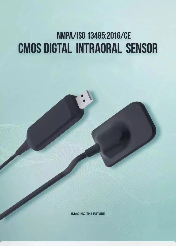 Imagen CMOS inalámbrica Dental RVG sensor intraoral Digital rayos X.