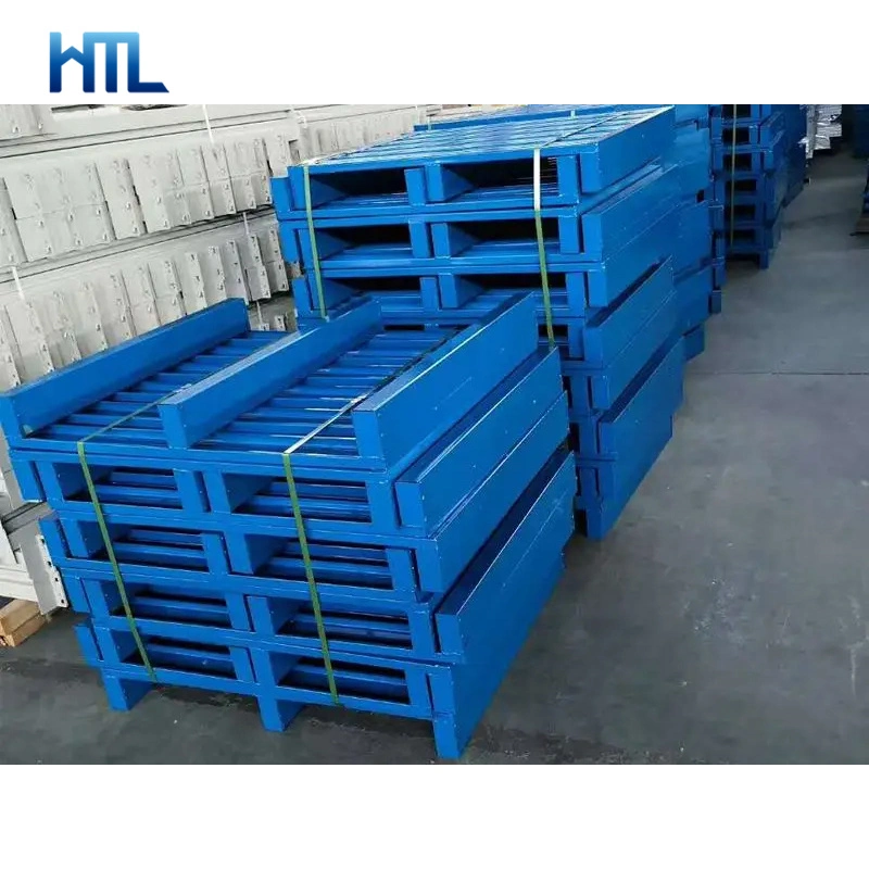 1200 X 800 Power Coating Storage Steel Pallet Blue for Sale